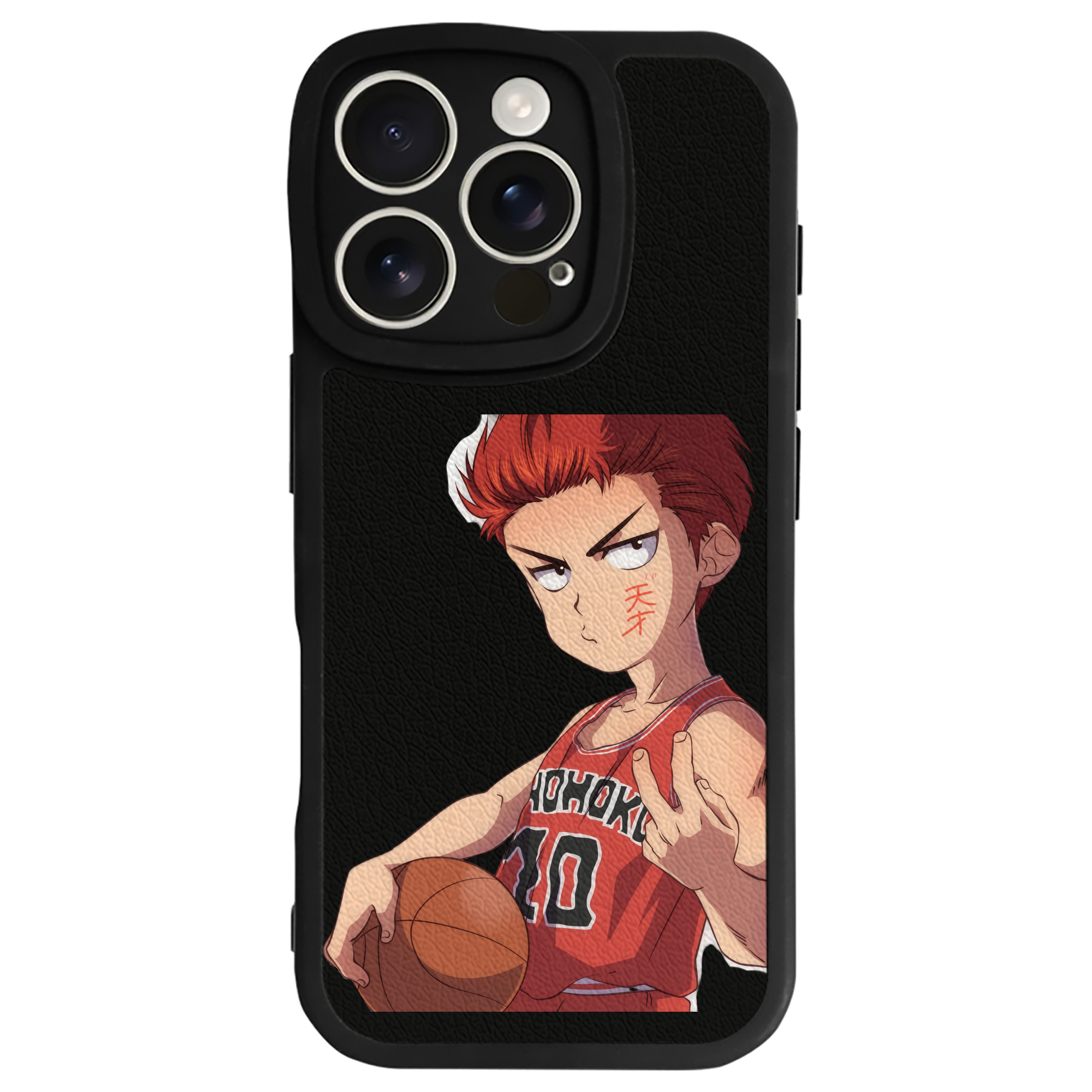 （画像用） SLAM DUNK／スラムダンク 【iPhone 16シリーズ対応】シリコンスマホケース（レザー調） 材質：シリコン